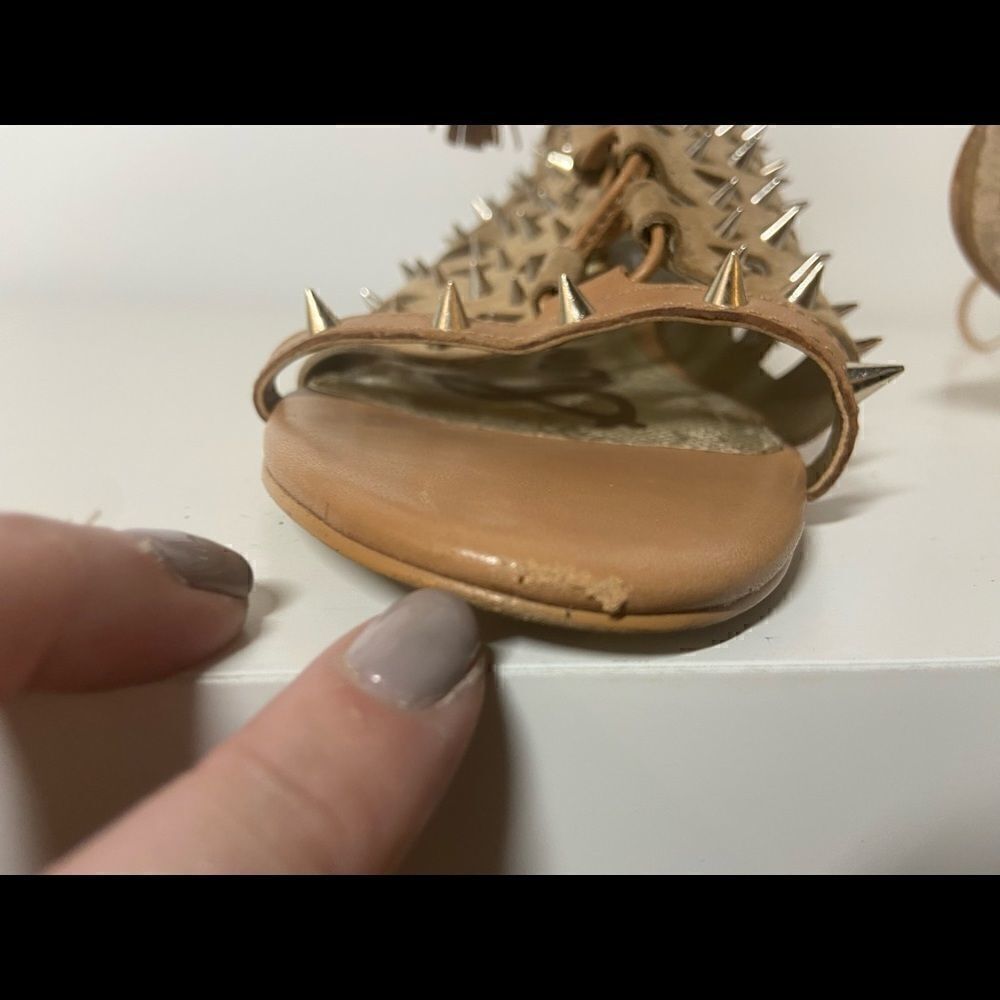 Sam Edelman Spiked Sandal Booties - Picture 9 of 9